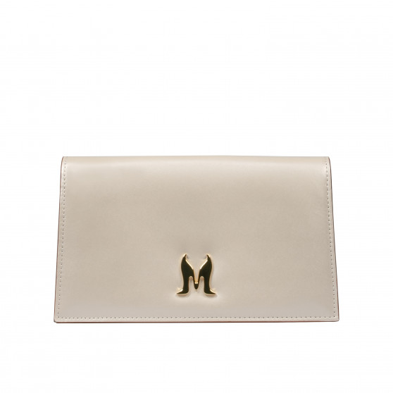 Damentasche Schultertasche 029g beige satiniert Damentasche Schultertasche 029g beige satiniert