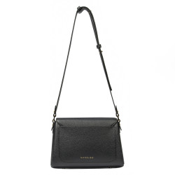 Schultertasche für Damen 040g biz schwarz
