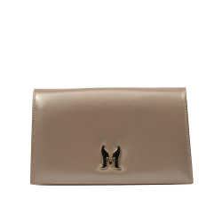 Damentasche Schultertasche 029g Sandfarbe