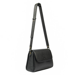 Schultertasche für Damen 040g biz schwarz