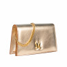 Damentasche Schultertasche 029g Gold
