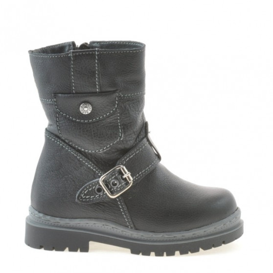 Kleine Kinderschuhe 22c schwarz Kleine Kinderschuhe 22c schwarz