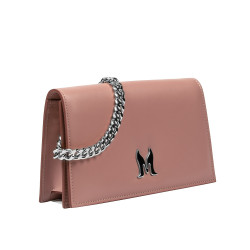 Damentasche über der Schulter 029g 01 pink blush