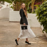 Damen Ballerinas 1314 schwarz Velours lifestyle