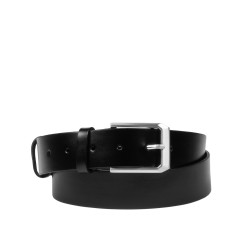 Herren Gürtel 15-1b glänzend schwarz