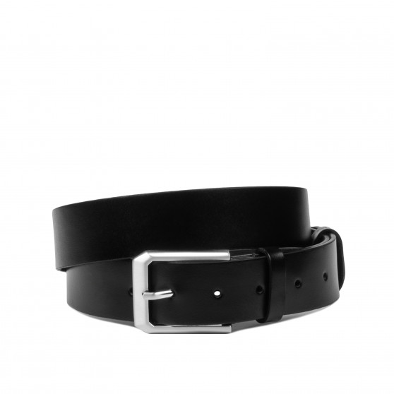 Herren Gürtel 15-1b glänzend schwarz Herren Gürtel 15-1b glänzend schwarz
