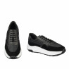 Herren Freizeitschuhe/Sportschuhe 986 schwarz kombiniert