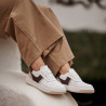 Damen Sportschuhe 6088 weiß+beige lifestyle