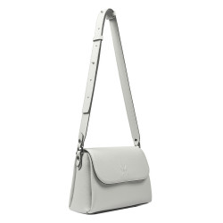 Damente Schultertasche 040g 01 Perlgrau