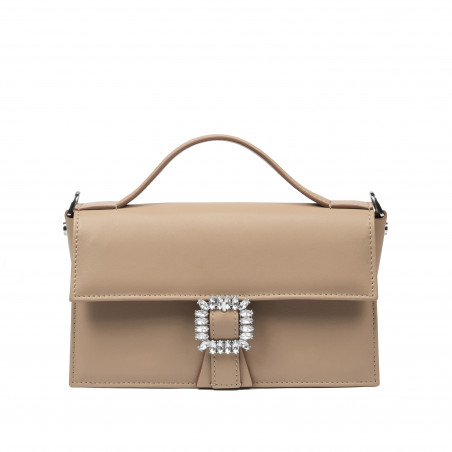 Handtasche Damen 039g 01 Mocha Mousse