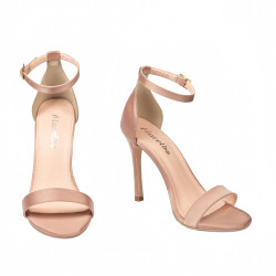Damensandalen 1349 Satin Nude