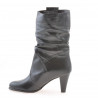 Damenstiefel 1117 schwarz