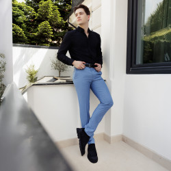 Herren Freizeit Schuhe 989 schwarz Veloursleder lifestyle