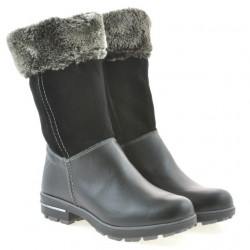 Kinderstiefel 3202 schwarz