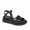 Damensandalen 5118 schwarz