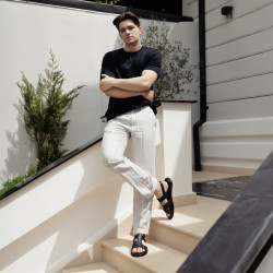 Herren Sandalen 363 schwarz lifestyle