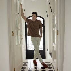 Herren Mokassins 980 Kamel Velours lifestyle