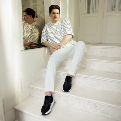 Herren Freizeitschuhe/Sportschuhe 986 schwarz kombiniert lifestyle