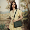 Damentasche zum Umhängen 040g Forest Green lifestyle