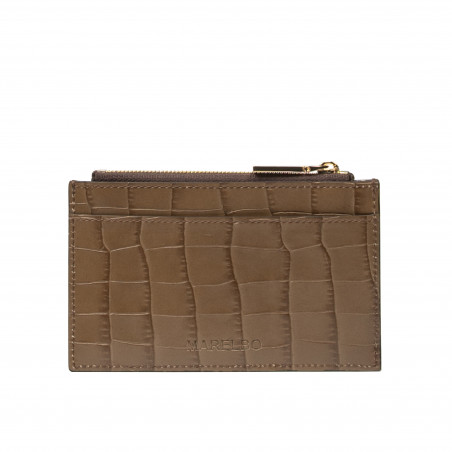 Portemonnaie 209g Croco Braun