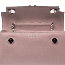 Damentasche Schultertasche 041g 01 puderrosa Safiano