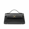 Damentasche Schultertasche 041g schwarz Nappa
