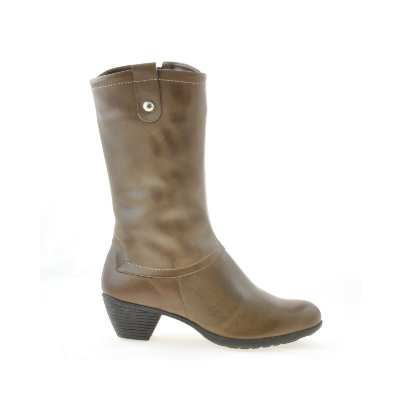Damenstiefel 3228 a Kaffee