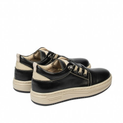 Kinder Schuhe 2028 schwarz kombiniert