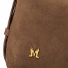 Damentasche 037g Wildleder braun