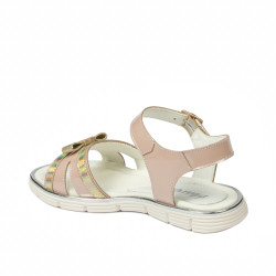 Kindersandalen 539-1 nude kombiniert