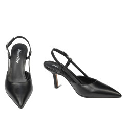 Damensandalen 1344 schwarz