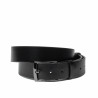 Herren Gürtel 53b glänzend schwarz