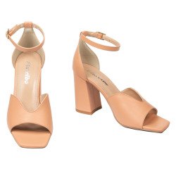 Damen Sandalen 1346 Nude Pfirsich