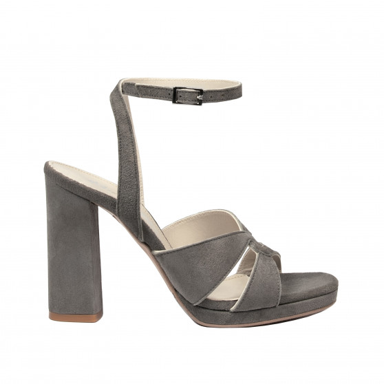 Damensandalen 1347 Sand Velours Damensandalen 1347 Sand Velours