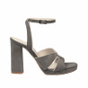 Damensandalen 1347 Sand Velours