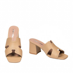 Damen-Sandalen 1348 Cappuccino