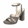 Damensandalen 1347 Sand Velours