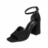 Damen Sandalen 1346 schwarz Velours