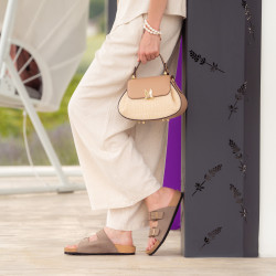 Damensandalen 5117 Nubuk Sand lifestyle
