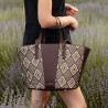 Damentasche Strand 044g Raphia Kakao lifestyle