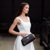 Damentasche Schultertasche 041g 01 Krokolack Schwarz lifestyle