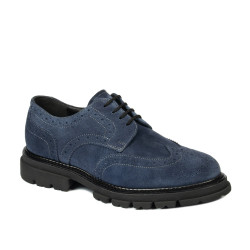 Herren Freizeitschuhe 989 Azur Velours