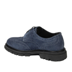 Herren Freizeitschuhe 989 Azur Velours