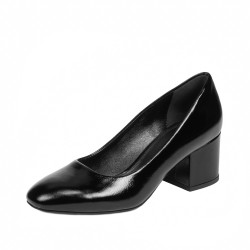 Elegante Damenschuhe 1356 schwarzer Lack