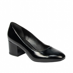 Elegante Damenschuhe 1356 schwarzer Lack