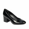 Elegante Damenschuhe 1356 schwarzer Lack