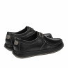 Herrenschuhe Casual 992m Schwarz kombiniert