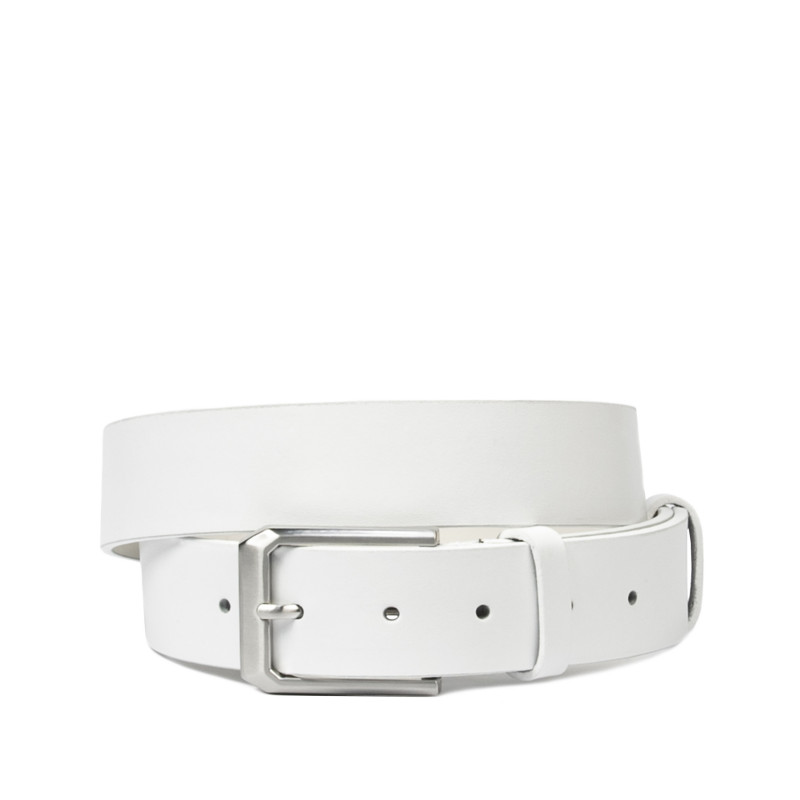 Herren Gürtel 15b weiß