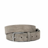 Herren Gürtel 70b grau Velours
