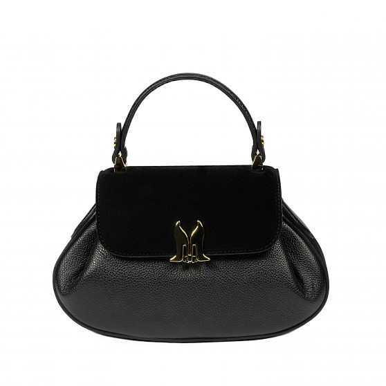 Damentasche Handtasche 042g Bufo Schwarz+Biz Schwarz Damentasche Handtasche 042g Bufo Schwarz+Biz Schwarz